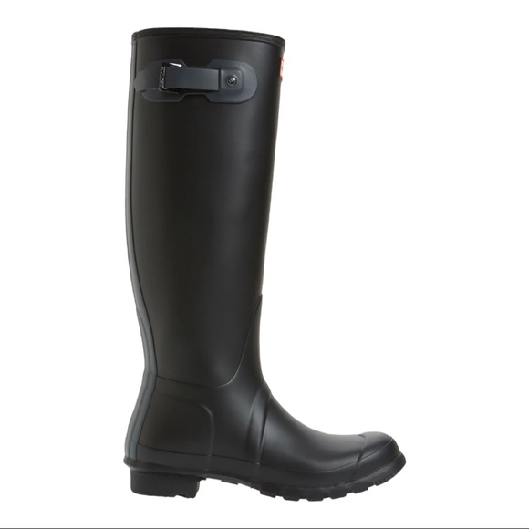 Hunter Original Tall Rain Boot Waterproof Snow Unisex Rubber Buckle Unisex W6 M5 - Picture 4 of 16